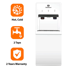 Dawlance Water Dispenser White WD-1060-FP WITH OUT REFOn Installments  -NM ( 3 Months 0% Percent Profit Product Available On 48 Months Installment )